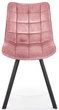 Krzesło do kuchni i salonu Halmar K332 Różowe (5905248118409) - obraz 4