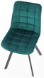 Krzesło do kuchni i salonu Halmar K332 Turkusowe (5905248118416) - obraz 6