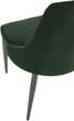 Стілець для кухні та вітальні Halmar K365 Темно-зелений (5905248118768) - зображення 2