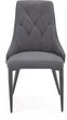 Стілець для кухні та вітальні Halmar K365 Сірий (5905248118775) - зображення 5