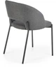 Krzesło do kuchni i salonu Halmar K373 Popielate (5905248118881) - obraz 4