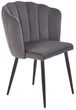 Стілець для кухні та вітальні Halmar K386 Сірий (5905248119093) - зображення 1