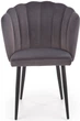 Стілець для кухні та вітальні Halmar K386 Сірий (5905248119093) - зображення 11