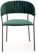 Стілець для кухні та вітальні Halmar K426 Темно-зелений (5905248119710) - зображення 8