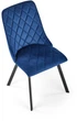 Krzesło do kuchni i salonu Halmar K450 Granatowe (5905248119734) - obraz 6