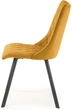 Krzesło do kuchni i salonu Halmar K450 Musztardowe (5905248119741) - obraz 2