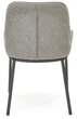 Krzesło do kuchni i salonu Halmar K481 z podłokietnikami Popielate (5905248121140) - obraz 10