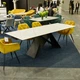 Стіл обідній розкладний Westin III Ceramic 160(240)x90 Білий / Чорний Мат WESTINIIIBC160 Signal - зображення 2