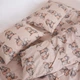Наволочка Бязь Funny bunny 40*60 см Сірий з бежевим - зображення 2