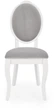 Стілець для кухні та вітальні Halmar Velo Сірий/Білий (5905248122703) - зображення 9