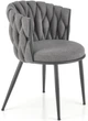 Стілець для кухні та вітальні Halmar K516 Попелястий (5905248126343) - зображення 1