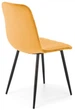 Стілець для кухні та вітальні Halmar K525 Гірчичний (5905248132047) - зображення 4