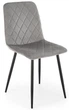 Стілець для кухні та вітальні Halmar K525 Попелястий (5905248132054) - зображення 5