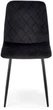Стілець для кухні та вітальні Halmar K525 Чорний (5905248132030) - зображення 7