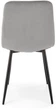 Стілець для кухні та вітальні Halmar K525 Попелястий (5905248132054) - зображення 8