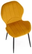 Krzesło do kuchni i salonu Halmar K538 Musztardowe (5905248132399) - obraz 9