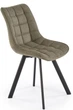Krzesło do kuchni i salonu Halmar K549 Oliwkowe (5905248132719) - obraz 1