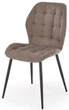 Стілець для кухні та вітальні Halmar K548 Попелястий (5905248132689) - зображення 5