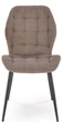 Стілець для кухні та вітальні Halmar K548 Попелястий (5905248132689) - зображення 7