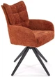 Krzesło do kuchni i salonu Halmar K540 obrotowe Cynamonowe (5905248132450) - obraz 15