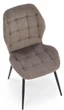 Стілець для кухні та вітальні Halmar K548 Попелястий (5905248132689) - зображення 9