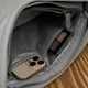 Torebka crossbody damska skórzana Paolo Peruzzi AY-23-GRE Szara - obraz 4
