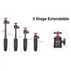 Набір блогера Ulanzi Vijim vlog kit 6 штатив підсвічування 2000mAh 1/4 Black (2057) - зображення 4