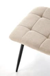 Стілець для кухні та вітальні Halmar K560 Бежевий (5905248132931) - зображення 10