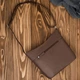 Torebka crossbody damska skórzana Paolo Peruzzi AY-23-BR Brązowa (5905567219979) - obraz 2