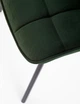 Krzesło do kuchni i salonu Halmar K332 ciemnozielone (5905248118362) - obraz 7