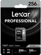 Карта пам'яті Lexar Professional SDXC 256GB UHS-II U3 V60 - зображення 3