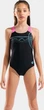 Купальник слитный для девушек Arena SUNRISE SWIMSUIT SWIM PRO BACK черный, бирюзовый, розовый Дети 164 см - изображение 1