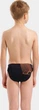 Плавки слипы для мальчиков Arena BRIGHT SWIM BRIEFS черный, оранжевый Дит 116 см - изображение 4