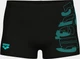 Плавки-шорты для мальчиков Arena TALES SWIM SHORT черный, бирюзовый Дети 128 см - изображение 7