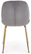 Стілець для кухні та вітальні Halmar K381 Сірий (5905248118997) - зображення 6
