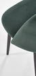 Стілець для кухні та вітальні Halmar K384 Темно-зелений (5905248119024) - зображення 7