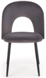 Стілець для кухні та вітальні Halmar K384 Сірий (5905248119048) - зображення 3