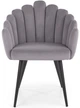 Krzesło do kuchni i salonu Halmar K410 Popielate (5905248119482) - obraz 2