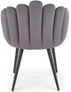 Krzesło do kuchni i salonu Halmar K410 Popielate (5905248119482) - obraz 5