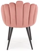Krzesło do kuchni i salonu Halmar K410 Różowe (5905248119499) - obraz 4