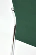 Стілець для кухні та вітальні Halmar K416 Темно-зелений (5905248119536) - зображення 6