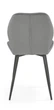 Krzesło do kuchni i salonu Halmar K453 Popielate (5905248119819) - obraz 7