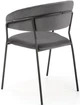 Стілець для кухні та вітальні Halmar K426 Сірий (5905248120976) - зображення 5
