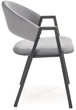 Стілець для кухні та вітальні Halmar K473 Сірий (5905248121010) - зображення 4