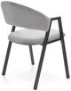 Стілець для кухні та вітальні Halmar K473 Сірий (5905248121010) - зображення 6