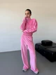 Женский костюм тройка розовый 42-46 р1349.007 - изображение 9