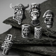 Набор бусин для дредов, бороды и волос 7 шт./компл. [YX2607005/7pcs] Viking - изображение 1