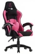 Крісло геймерське Bonro Lady 806 чорно-рожеве (42300097) - зображення 1