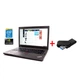 Ігровий ноутбук Lenovo ThinkPad T470p/14" (2560x1440) IPS / Intel Core i7-7700HQ (4 (8) ядра по 2.8 - 3.8 GHz) / 16 GB DDR4 / 512 GB SSD / nVidia GeForce 940MX, 2 GB GDDR5, 64-bit б/в + Подарунок Новий флеш-накопичувач Kingston 64GB - зображення 1