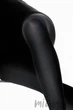 Колготки велюровые Marilyn Velour 180 1/2 Nero - изображение 4